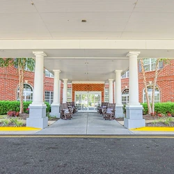 Brentwood Assisted Living front doors