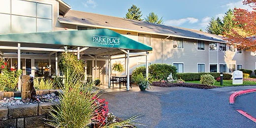 Avamere at Park Place senior living community offering assisted living and respite care in Tigard, OR, entrance