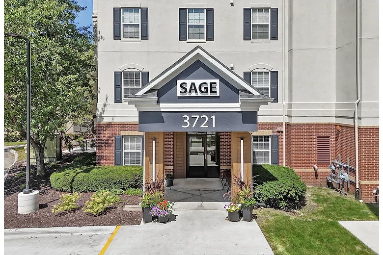 Sage Independence, Independent Living in Des Moines, IA front exterior