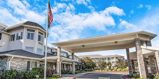 Pioneer Valley Lodge Gracious Retirement Living Hawthorn Senior Independent Living in North Logan, Utah front exterior