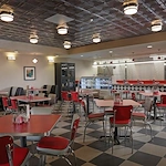 Pruitthealth lifestyle senior community Christian City Assisted Living Center in Union City, Georgia dining room