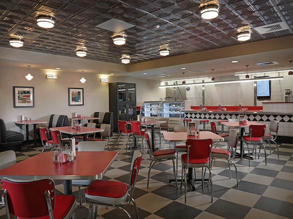 Pruitthealth lifestyle senior community Christian City Assisted Living Center in Union City, Georgia dining room