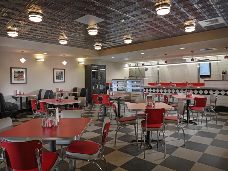 Pruitthealth lifestyle senior community Christian City Assisted Living Center in Union City, Georgia dining room