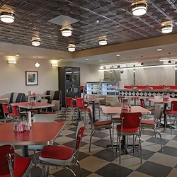 Pruitthealth lifestyle senior community Christian City Assisted Living Center in Union City, Georgia dining room