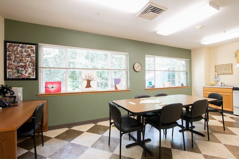 Albany Senior Living by Cogir, assisted living and respite care community in Albany, OR, activities room