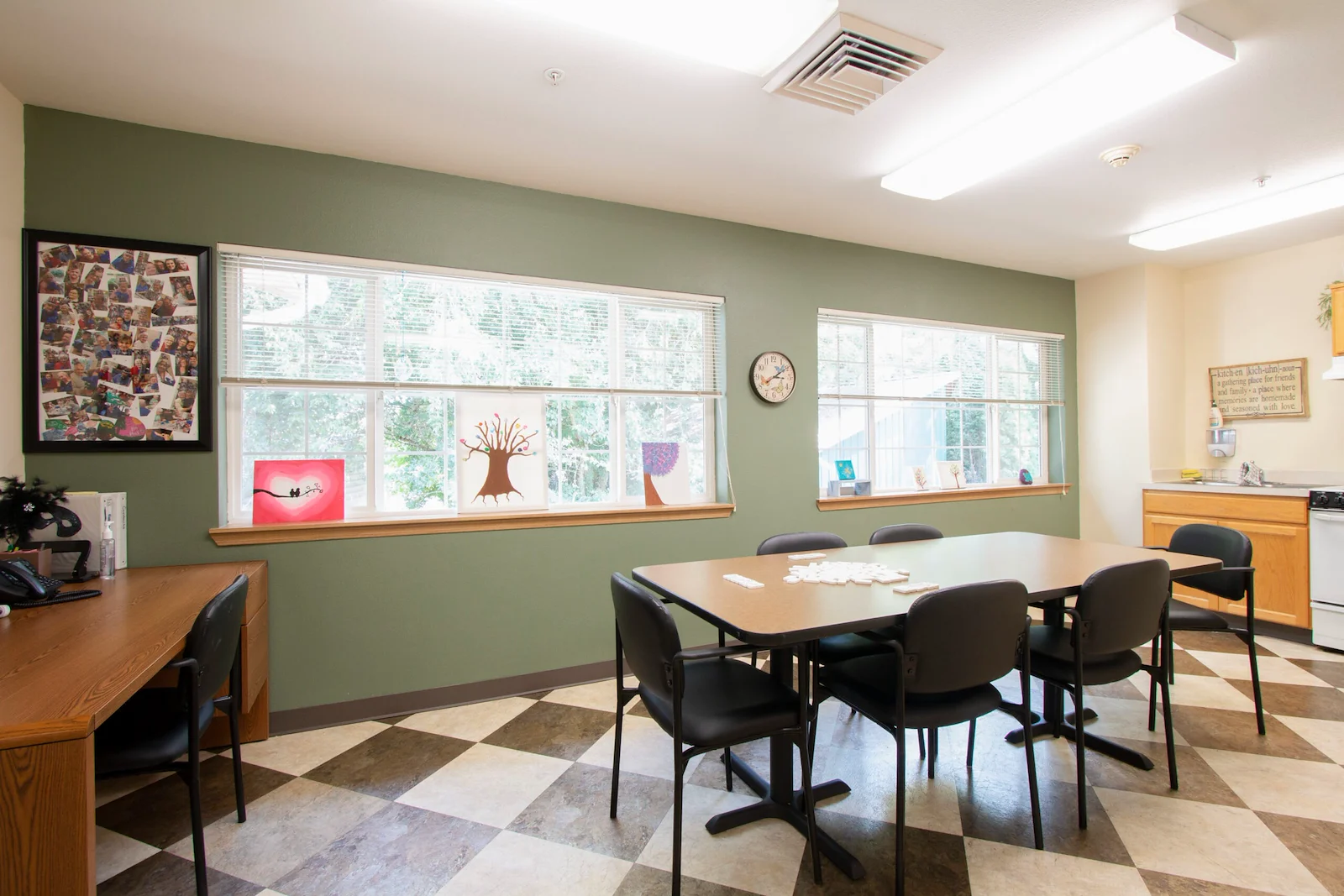 Albany Senior Living by Cogir, assisted living and respite care community in Albany, OR, activities room