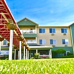 Avamere at Englewood Heights senior living community offering assisted living, memory care, and respite care in Yakima, WA, front exterior