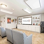 Stone Lodge Gracious Retirement Living Hawthorn Senior independent Living in Bend, Oregon media room