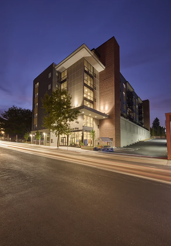 Landis Place on King is an innovative project in the heart of Lancaster City. It will be a mixed-use building with 79 apartments, 41 interior parking spaces, and commercial space. It is located at 239 West King Street