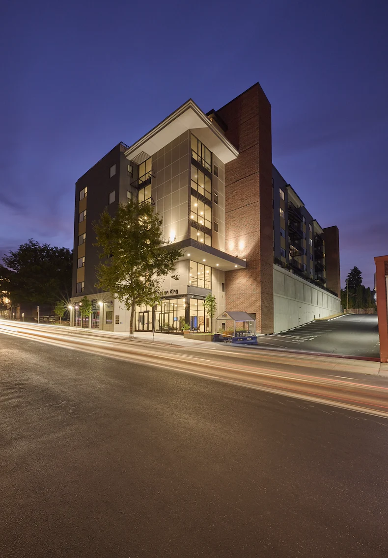 Landis Place on King is an innovative project in the heart of Lancaster City. It will be a mixed-use building with 79 apartments, 41 interior parking spaces, and commercial space. It is located at 239 West King Street
