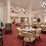 Whispering Pines Gracious Retirement Living Hawthorn Senior Independent Living in Raleigh, North Carolina dining room
