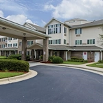 Jordan Oaks Gracious Retirement Living Hawthorn Senior Independent Living in Cary, North Carolina front exterior