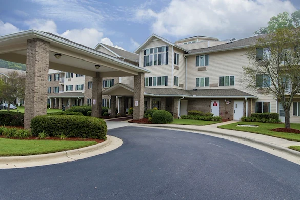 Jordan Oaks Gracious Retirement Living Hawthorn Senior Independent Living in Cary, North Carolina front exterior