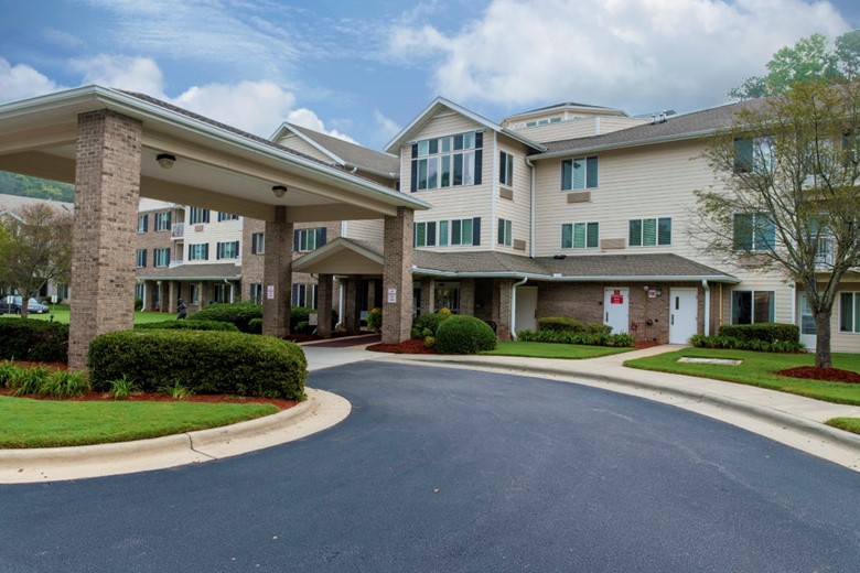 Jordan Oaks Gracious Retirement Living Hawthorn Senior Independent Living in Cary, North Carolina front exterior