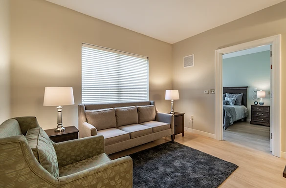The Seasons@Alexandria (Assisted Living) apartment living room
