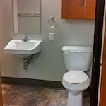 Elsie Mason Manor independent living apartment bathroom