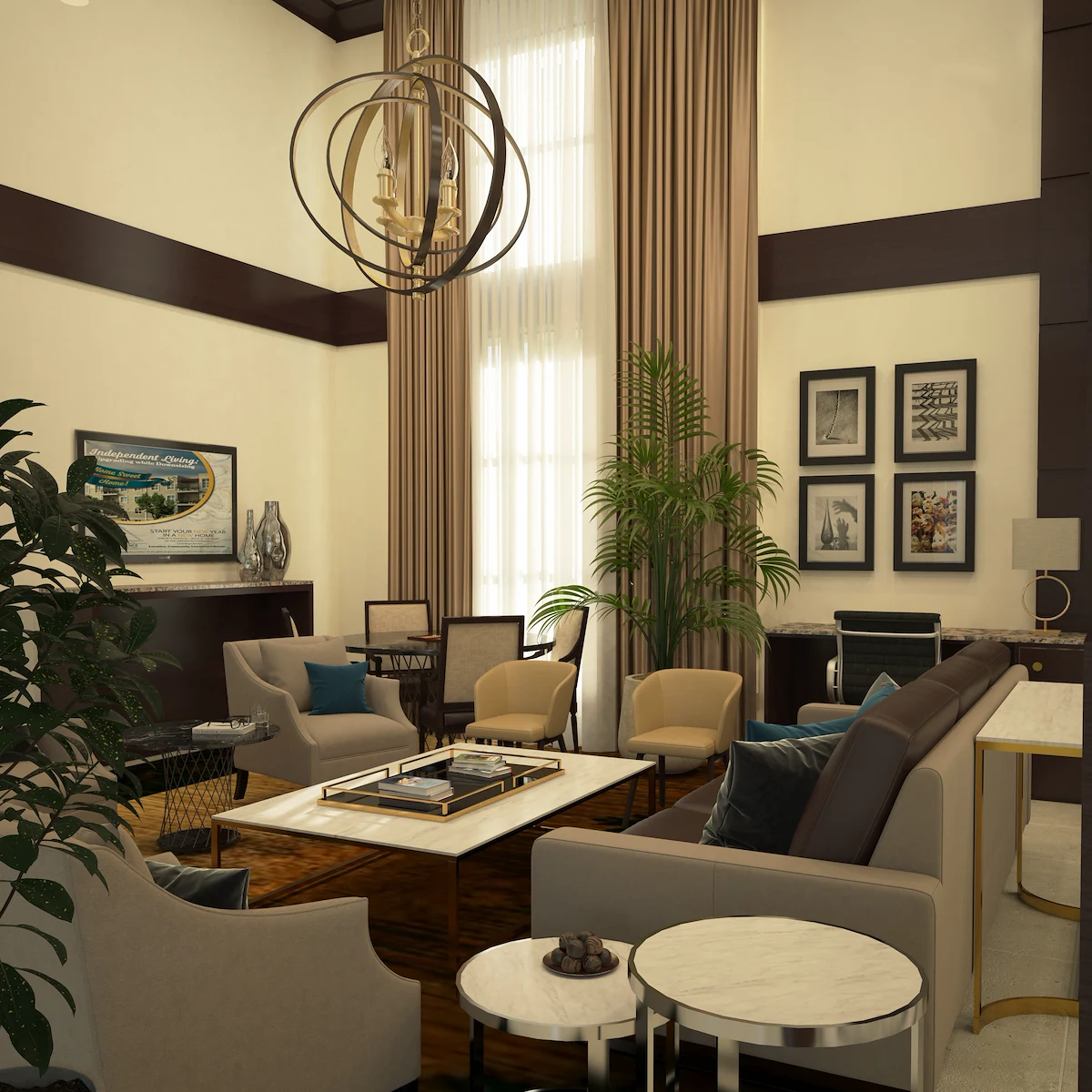 Image of The Residence The Lakewood Courtyard (3)