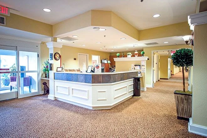 Avamere at Rio Rancho Senior Living in New Mexico front desk