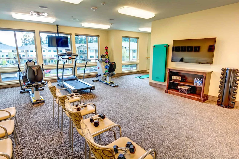 The Village at Keizer Ridge Assisted Living and Memory Care fitness center