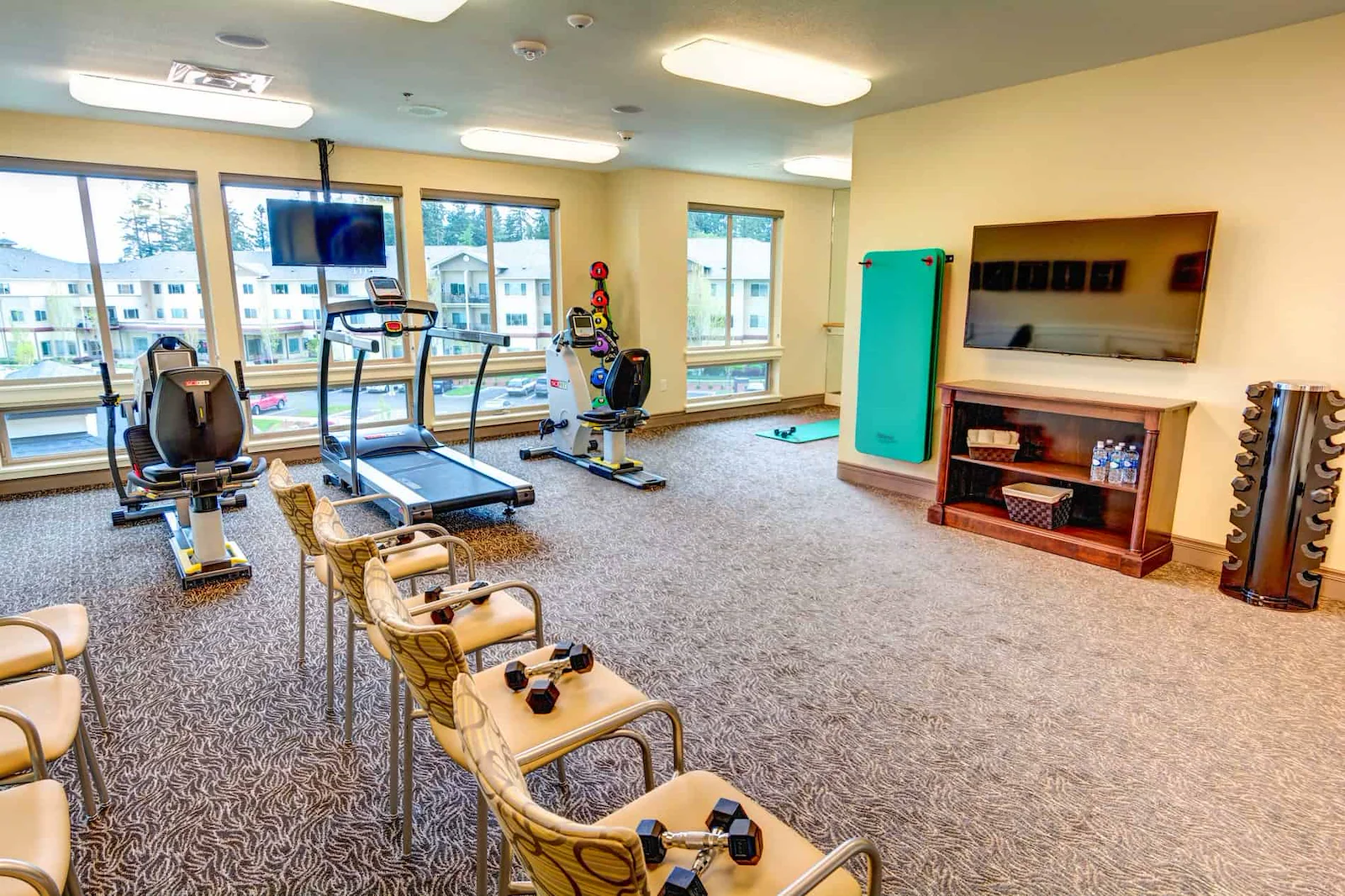 The Village at Keizer Ridge Assisted Living and Memory Care fitness center