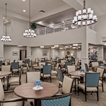 Hudson Estates Gracious Retirement Living Hawthorn Senior Independent Living in Lansdale, Pennsylvania dining room