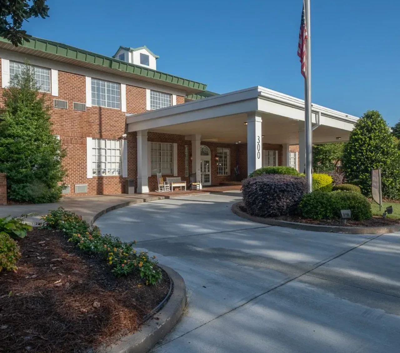 Bartlett Reserve independent living in Durham, NC, entrance