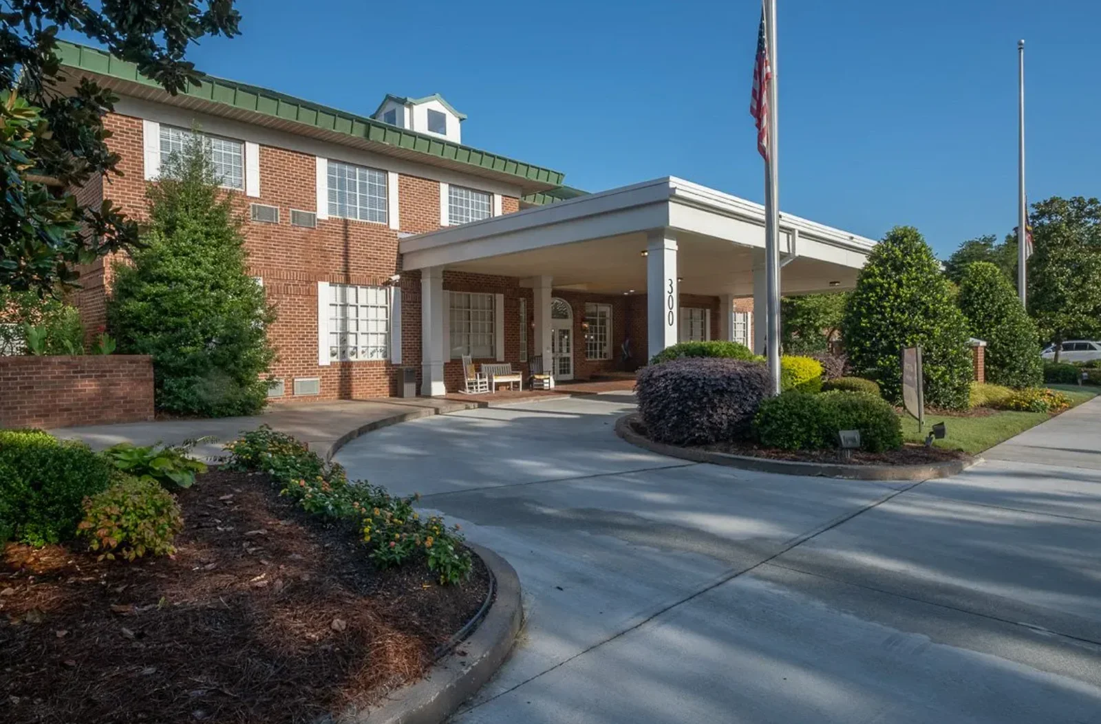 Bartlett Reserve independent living in Durham, NC, entrance