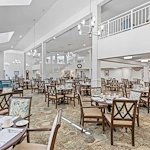 Jordan Oaks Gracious Retirement Living Hawthorn Senior Independent Living in Cary, North Carolina dining room