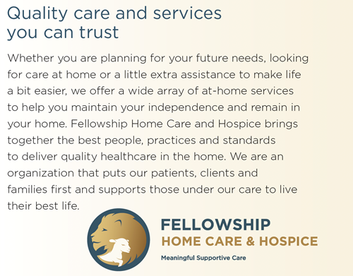 Fellowship Home Care & Hospice Photo (3)