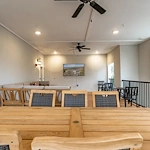 The Blake at Charlottesville lounge area