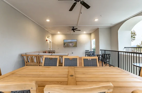 The Blake at Charlottesville lounge area