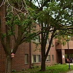 Keystone Apartments independent living front exterior