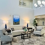 Camden Springs Gracious Retirement Living Hawthorn Senior Independent Living in Elk Grove, California living room