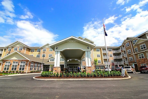 Ivy Creek Gracious Retirement Living Hawthorn Senior independent Living in Glen Mills, Pennsylvania front exterior