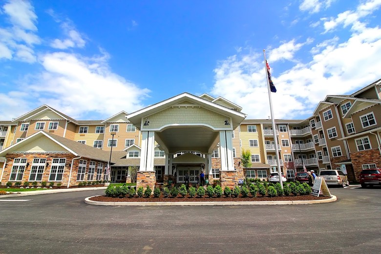 Ivy Creek Gracious Retirement Living Hawthorn Senior independent Living in Glen Mills, Pennsylvania front exterior