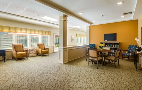Vineyard Place Assisted Senior Living Memory Care in Murrieta, CA community room