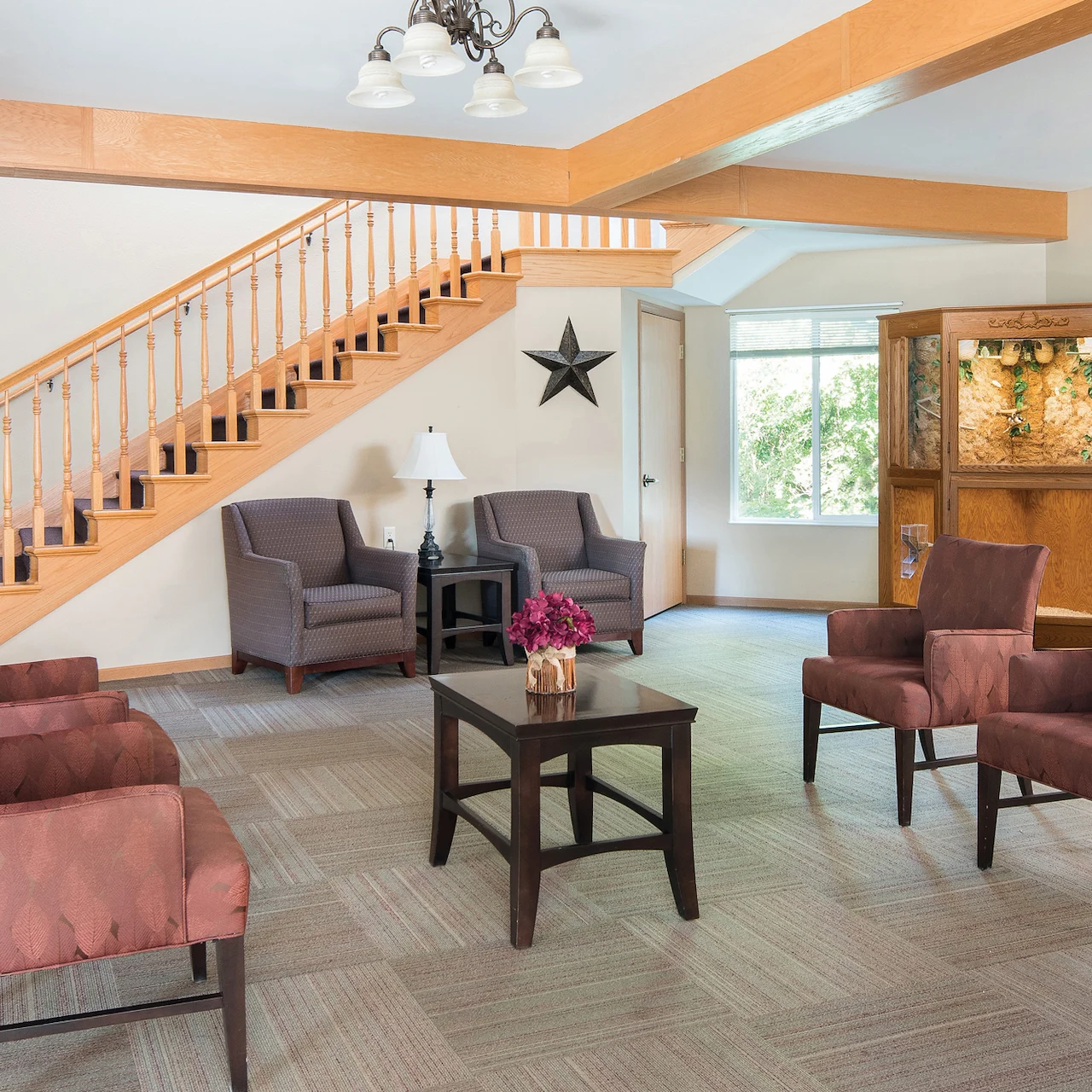 Park Vista Retirement Living – Waupaca, WI, visiting area