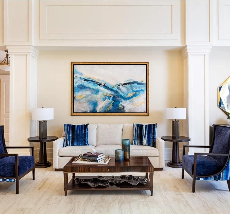 Westhill Macon senior living community offering assisted living and memory care in Macon, GA, comfortable sitting area