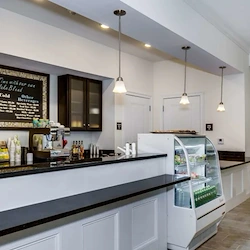 Bar and snack area at The Blake at Pensacola 