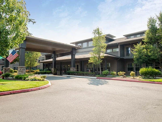 Avamere at Port Townsend Senior Living in Washington front exterior