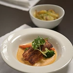 Clinton Villa Independent Living meal