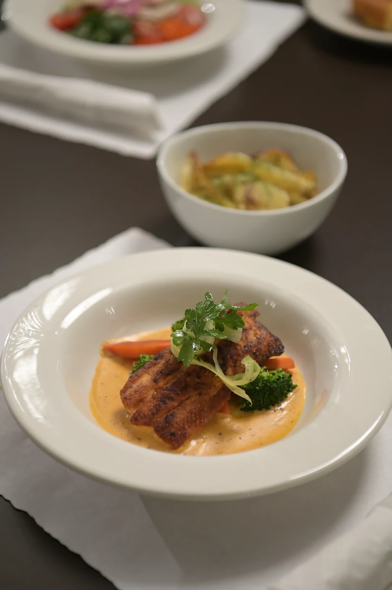 Clinton Villa Independent Living meal