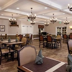 Dining area at Viva Memory Care