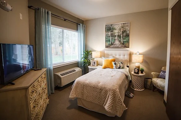 Fieldstone Memory Care of Silverdale bedroom