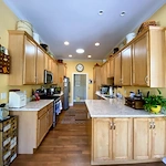 The Knolls Of Oxford apartment kitchen