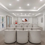 Media room at The Blake at Panama City Beach