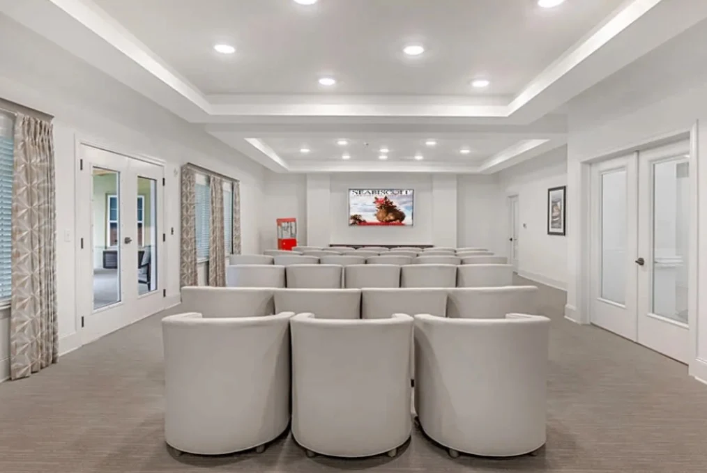 Media room at The Blake at Panama City Beach