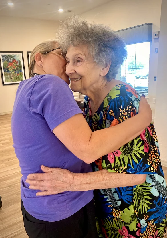 Our care team receives 13-weeks of dementia orientation and training when they start with us.