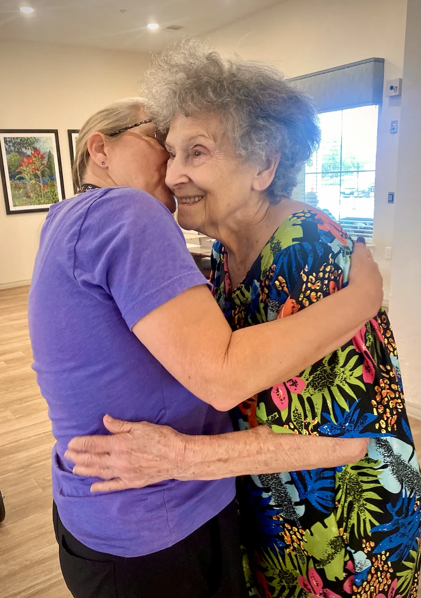 Our care team receives 13-weeks of dementia orientation and training when they start with us.