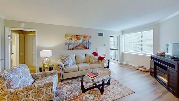 The McAuley resident living space